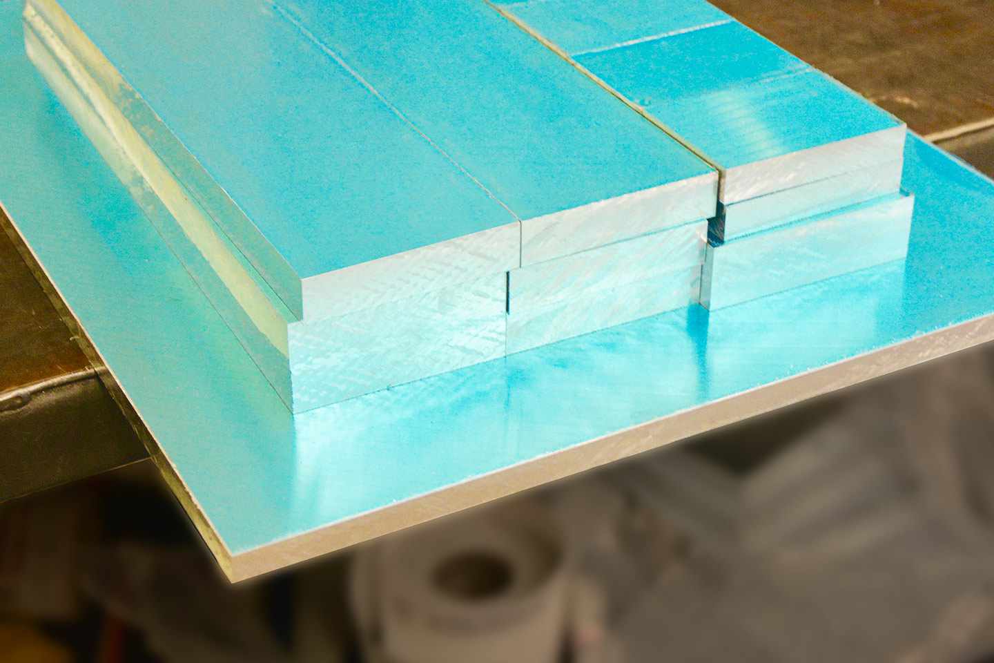 Cast Machined Aluminium Plates Impact-700 (EN AW 7021)